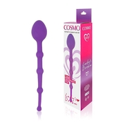 Фиолетовый стимулятор-елочка Cosmo - 22 см. - фото, цены