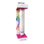 Белый вибратор Vibe Therapy Dream из силикона - 16 см. - фото, цены