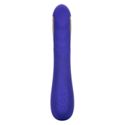 Фиолетовый вибратор с электростимуляцией Intimate E-Stimulator Petite Wand - 18,5 см. - фото, цены