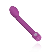 Фиолетовый вибратор для точки G Easytoys G-Spot Vibrator - 21 см. - фото, цены