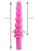 Розовый жезл Ожерелье с рукоятью - 35,5 см. - фото, цены