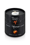 Массажная свеча с ароматом персика Bougie Massage Gourmande Pêche - 80 мл. - фото, цены