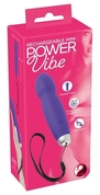 Фиолетовый вибратор Power Vibe - 15,4 см. - фото, цены