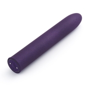 Фиолетовый гладкий вибратор Rocket Man - 14 см. - фото, цены