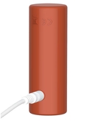 Оранжевый вибромастурбатор Vertical Attack - фото, цены