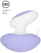 Фиолетовый клиторальный массажер Lovebug - фото, цены