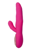 Розовый вибратор Erotist Nega с функцией подогрева - 21,5 см. - фото, цены