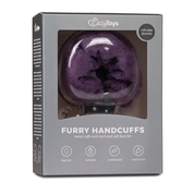 Наручники с фиолетовым мехом Furry Handcuffs - фото, цены