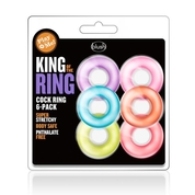 Набор из 6 эрекционных колец King of the Ring - фото, цены