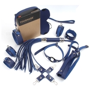 Синий набор БДСМ-девайсов Bandage Kits - фото, цены