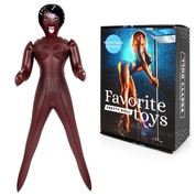 Темнокожая секс-кукла Шарлиз с 3 рабочими отверстиями - фото, цены
