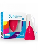 Розовая менструальная чаша OneCUP Classic - размер L - фото, цены