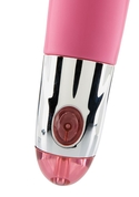 Розовый вибратор Lovely Vibes G-spot - 20 см. - фото, цены