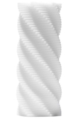 Белый 3d мастурбатор Spiral - фото, цены
