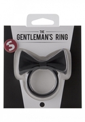 Черное эрекционное кольцо Gentlemans Ring - фото, цены
