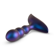 Фиолетовый анальный вибростимулятор Interstellar с пультом - 12,1 см. - фото, цены