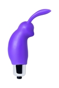 Фиолетовый мини-вибратор Зайчик - фото, цены