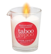 Массажное аромамасло с афродизиаками для женщин Ruf Taboo Plaisir charnel - 60 гр. - фото, цены