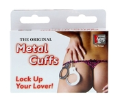 Металлические наручники с ключиками Large Metal Handcuffs With Keys - фото, цены