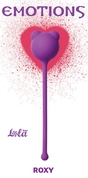 Фиолетовый вагинальный шарик Emotions Roxy - фото, цены