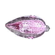 Розовая вибронасадка на пальчик для стимуляции клитора - фото, цены