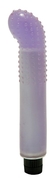 Водонепроницаемый фиолетовый массажер G-точки Slim Jelly G-spot Vibrator - 15,2 см. - фото, цены