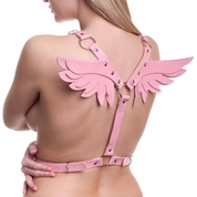 Розовая портупея «Оки-Чпоки» с крыльями - фото, цены