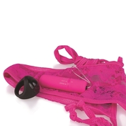 Розовые вибротрусики Remote Control Panty Vibe - фото, цены