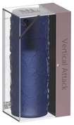 Синий мастурбатор с вибрацией Vertical Attack - фото, цены