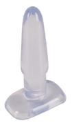 Прозрачная анальная втулка Crystal Clear Medium - 14,5 см. - фото, цены