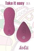 Фиолетовые вагинальные виброшарики Dea с пультом ду - фото, цены