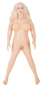 Надувная секс-кукла с анатомическим лицом и конечностями Juicy Jill - фото, цены