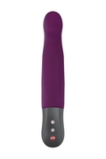 Фиолетовый пульсатор с загнутым кончиком Stronic G - 20,8 см. - фото, цены
