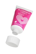 Возбуждающий гель на водно-силиконовой основе Cosmo Vibro с ароматом земляники - 25 гр. - фото, цены