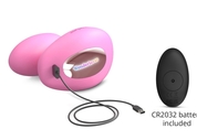Розовый U-образный стимулятор клитора и точки G с пультом ду Wonderlover - фото, цены