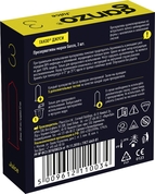 Ароматизированные презервативы Ganzo Juice - 3 шт. - фото, цены