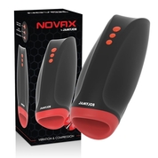 Инновационный мастурбатор Novax с вибрацией и сжатием - фото, цены