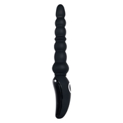 Черная анальная виброелочка Magic Stick - 22,6 см. - фото, цены
