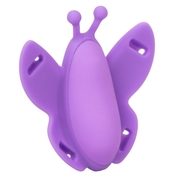 Фиолетовая вибробабочка на ремешках Silicone Remote Venus Butterfly - фото, цены