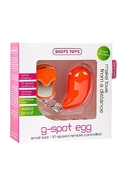 Оранжевое виброяйцо G-spot Egg Small - фото, цены
