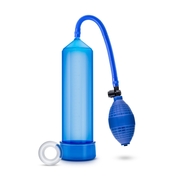 Синяя ручная вакуумная помпа Male Enhancement Pump - фото, цены