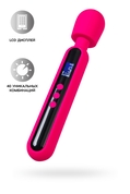 Ярко-розовый wand-вибратор Mashr - 23,5 см. - фото, цены