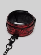 Красно-черные оковы Reversible Faux Leather Ankle Cuffs - фото, цены