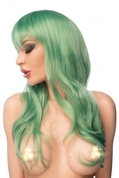 Зеленый парик Мидори - фото, цены