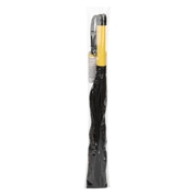 Черная плеть с желтой рукоятью Boundless Flogger - 69,25 см. - фото, цены