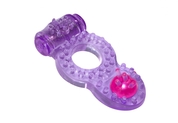 Фиолетовое эрекционное кольцо Rings Ringer - фото, цены
