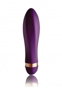 Фиолетовый закрученный мини-вибратор Twister - 14 см. - фото, цены