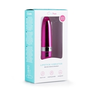 Розовый миниатюрный вибратор в форме помады Lipstick - фото, цены