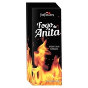 Стимулирующий женский гель Fogo de Anita с согревающим и вибрирующим действием - 15 гр. - фото, цены
