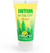 Увлажняющий лубрикант Intim Aroma с ароматом мохито - 60 гр. - фото, цены